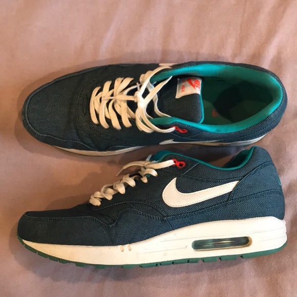 air max 1 turquoise denim